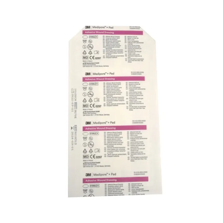 3M MEDIPORE CER+PAD 10X20 25PZ