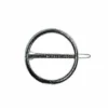 Molletta Tondo Grande Strass Celeste 1 Pezzo