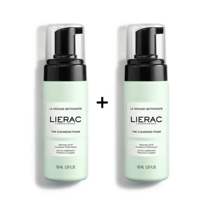 Mousse Detergente Lierac 2x150ml