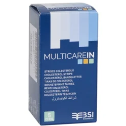 MultiCare IN Colesterolo BSI 5 Strisce Per Autoanalisi