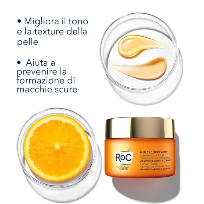 Multi Correxion® Revive + Glow Crema Viso Uniformante RoC® 50ml