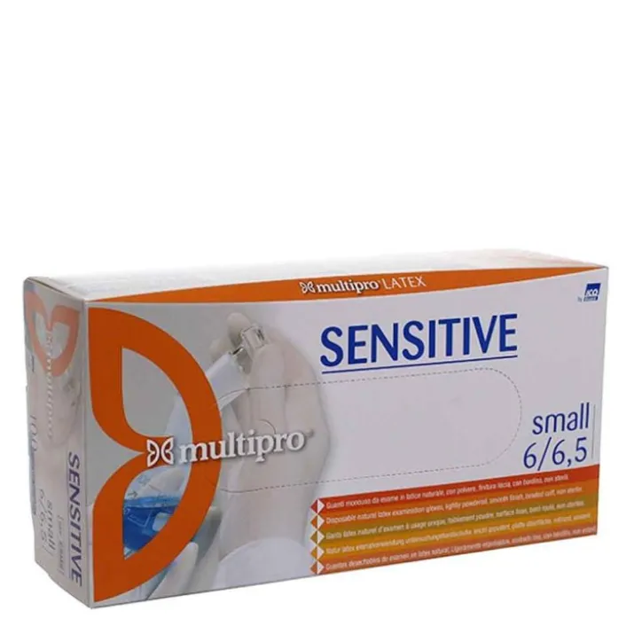 Multipro® Sensitive ICO Taglia S 100 Pezzi