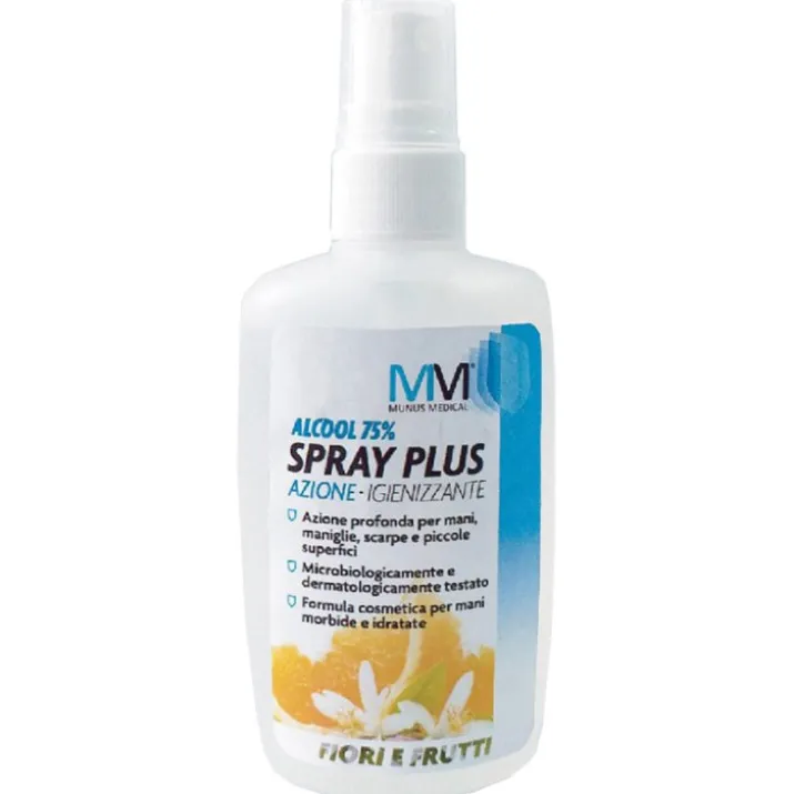 Munus Medical Spray Igienizzante Mani e Superfici Fiori&Frutta 110ml
