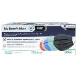 My Benefit Mask Tipo IIR Greencare Colori Vari 50 Pezzi