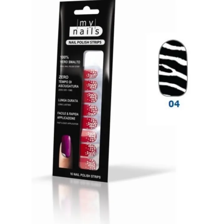 Nail Polish Strips 04 My Nail 16 Unghie Adesive
