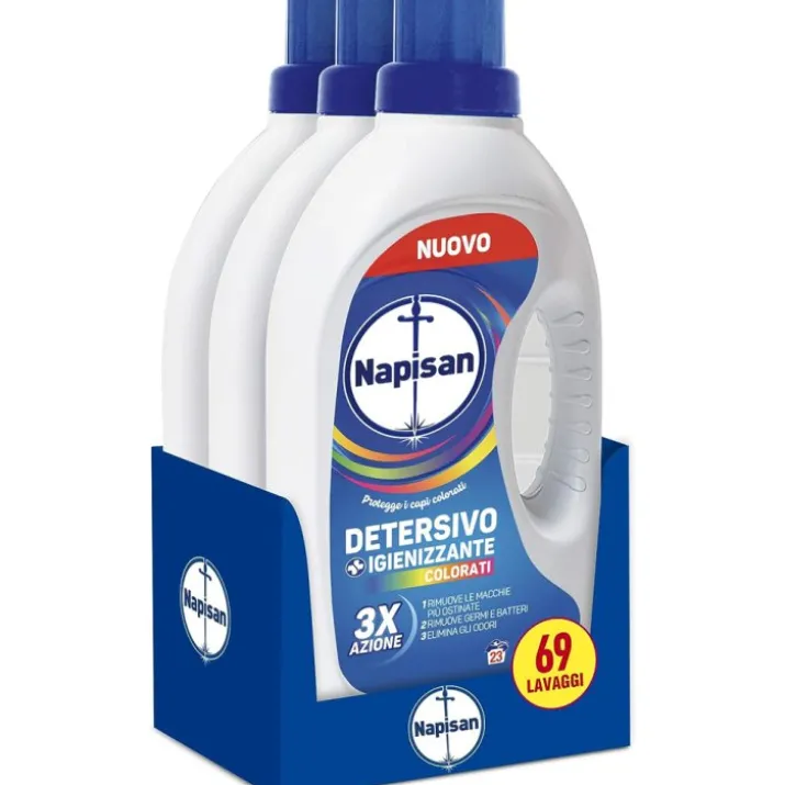 Napisan Detersivo Capi Colorati 23 Lavaggi 3x1150ml