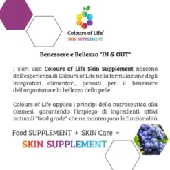 Natural Vitamin E Siero Viso Nutriente Colours of Life 30ml