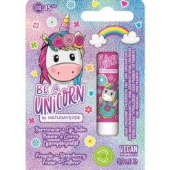 Naturaverde Burrocacao Be A Unicorn Fragola SPF15 Idratante 5 ml