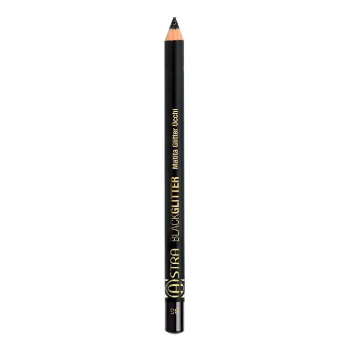Nero Glitter Matita Occhi Astra