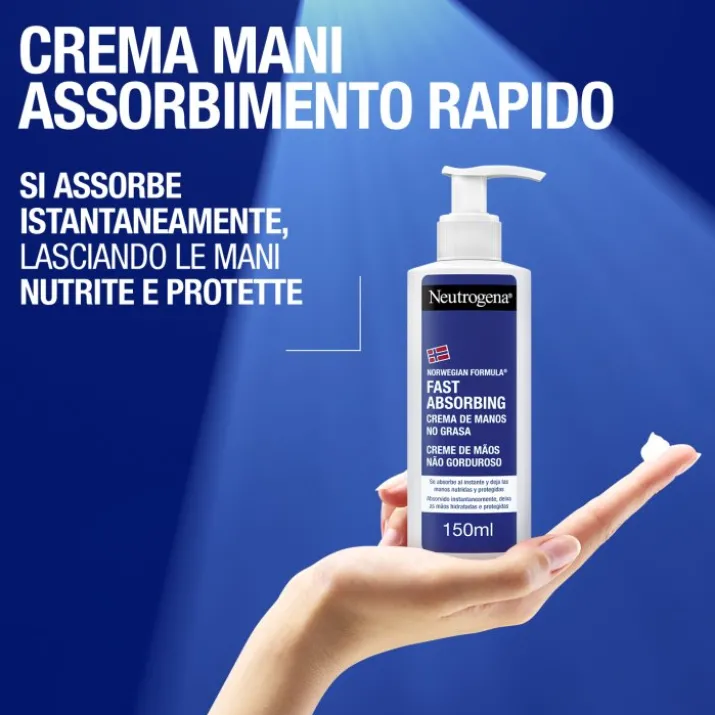 Neutrogena Crema Mani Assorbimento Rapido 140ml