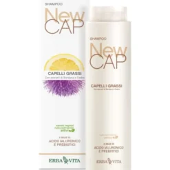 New Cap Shampoo Capelli Grassi Erba Vita 250ml