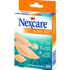 NexCare Active 360° Cerotti Assortiti 3M 30 Pezzi
