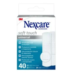 Nexcare™ Cerotti Assortiti Universal Soft Touch N0540AS 3 Misure 3M 40 Pezzi