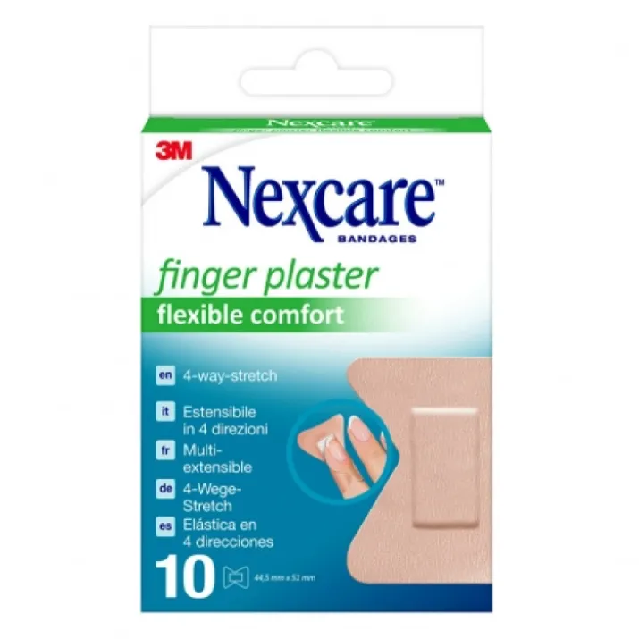 Nexcare Finger Plaster Flexible Comfort 3M™ 10 Cerotti 44,5x51cm