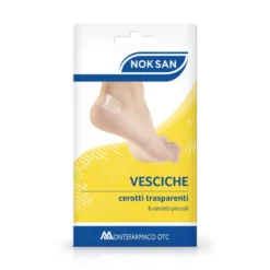 Nok San Vesciche Cerotti Traspsarenti Piccoli MONTEFARMACO OTC 6 Cerotti