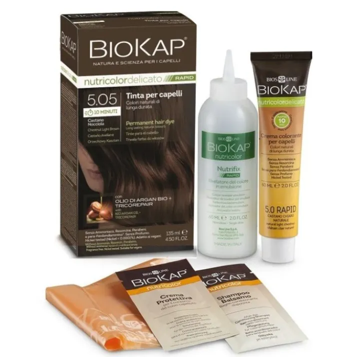 Nutricolor Delicato RAPID BIOKAP 5.5 Castano Nocciola