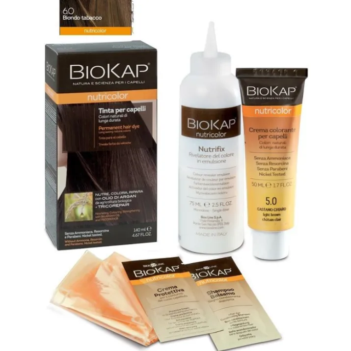 Nutricolor Tinta 8.0 Biondo Chiaro BioKap® 140ml