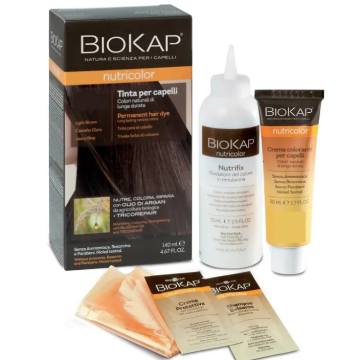 Nutricolor Tinta 7.4 Biondo Ramato BioKap® 140ml