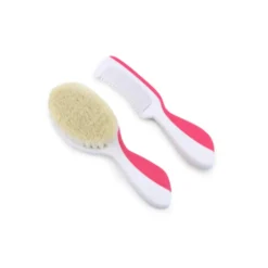 Nuvita Kit Capelli Spazzola E Pettine Colore Rosa