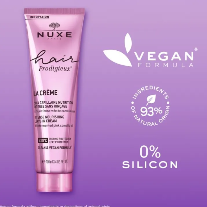 Nuxe Hair Prodigieux Crema Leave-In Termoprotettrice 100ml