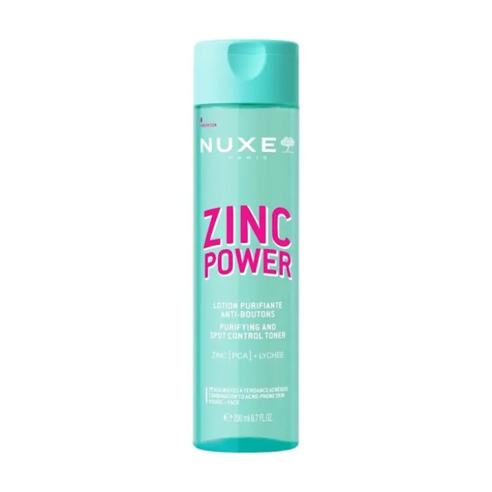 Nuxe Lozione Purificante Zinc Power 200 ml