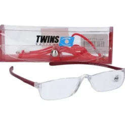Occhiali Da Lettura Cambridge Rosso +3 Twins Optical
