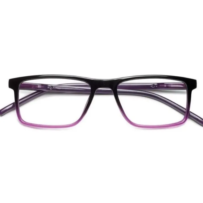 Occhiali da Lettura DETROIT Viola +1,00 Twins Gold