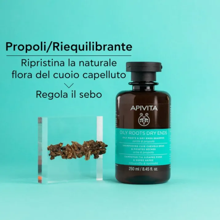 Oily Roots Dry Ends Apivita 250ml