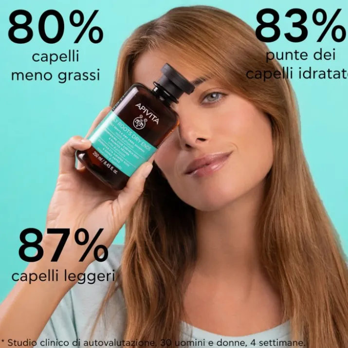 Oily Roots Dry Ends Apivita 250ml