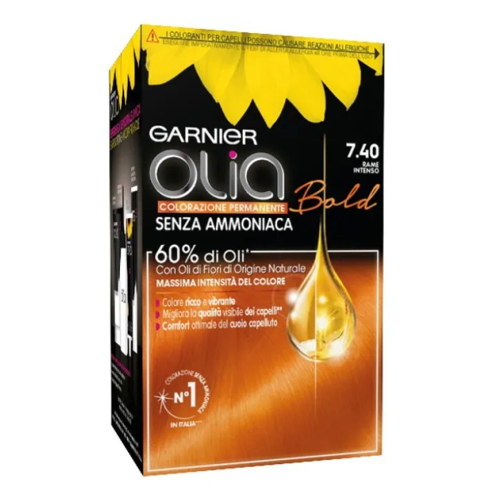 Olia Bold Rame Intenso 7.4 Garnier 1 Kit