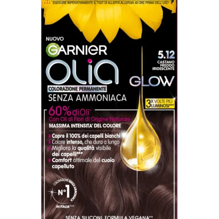 Olia Glow 5.12 Castano Medio Cangiante Garnier