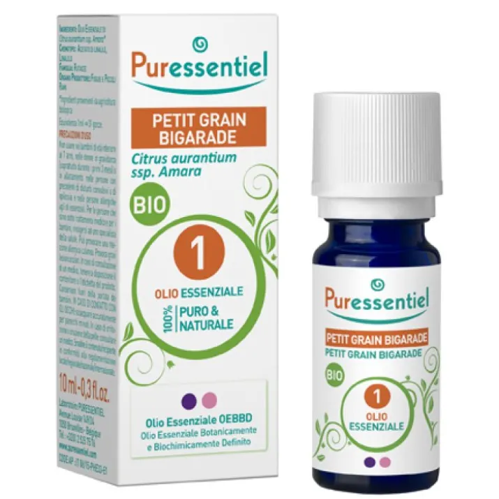 Olio Essenziale Petit Grain Bigarade Bio Puressentiel 10ml