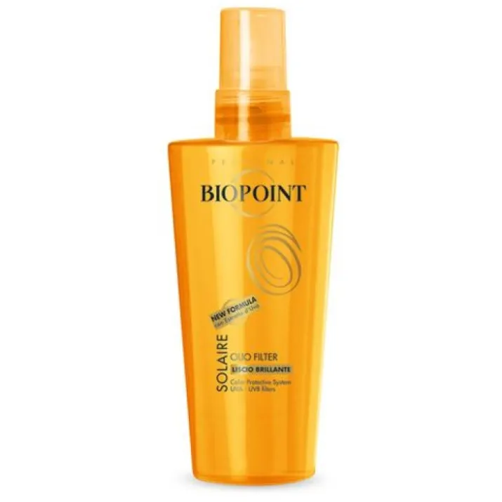 Olio Filter Liscio Brillante Biopoint Solaire 100ml