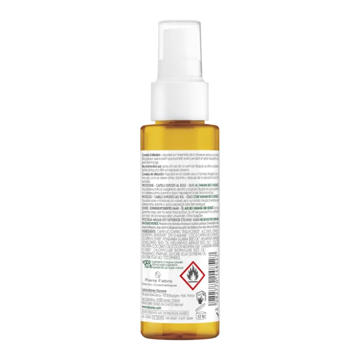 Olio Tamanu Bio E Monoï Klorane 100ml