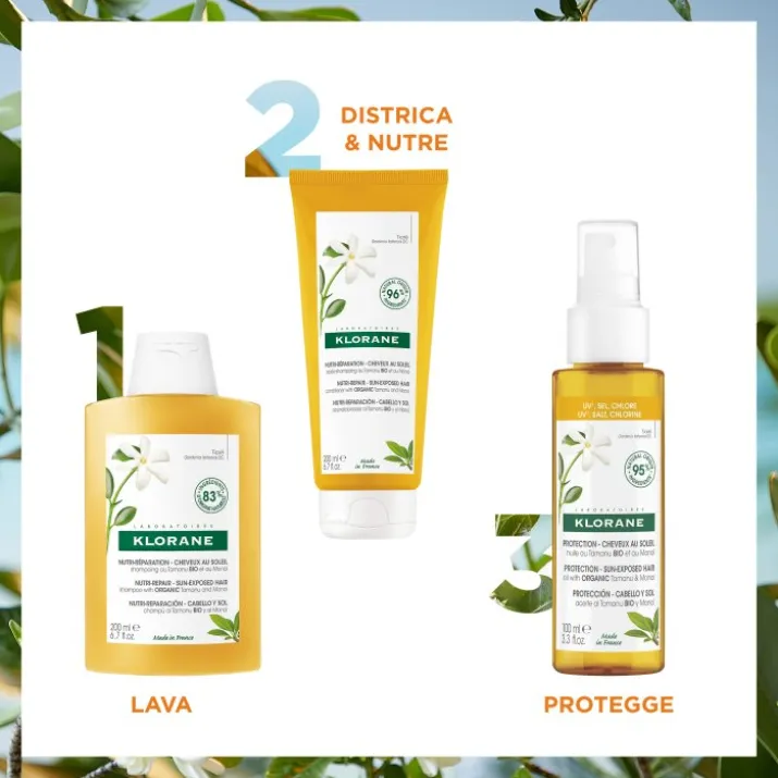 Olio Tamanu Bio E Monoï Klorane 100ml