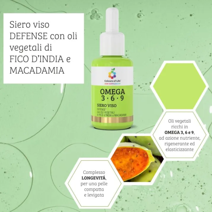 Omega 3 6 9 Siero Viso Colours Of Life 30ml