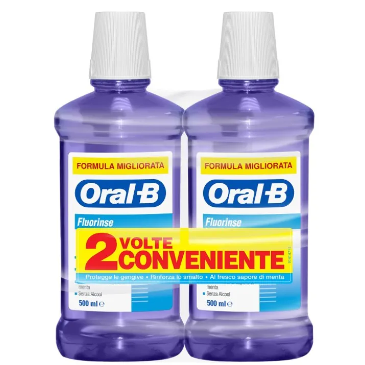 Oral-B® Fluorinse Collutorio 2X500ml