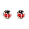 Orecchini da Foratura Inverness R187C Coccinella 5mm