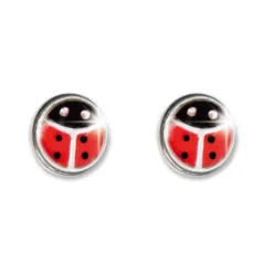 Orecchini da Foratura Inverness R187C Coccinella 5mm