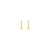 Orecchini Lettera A Oro Linea ABC MyLovly