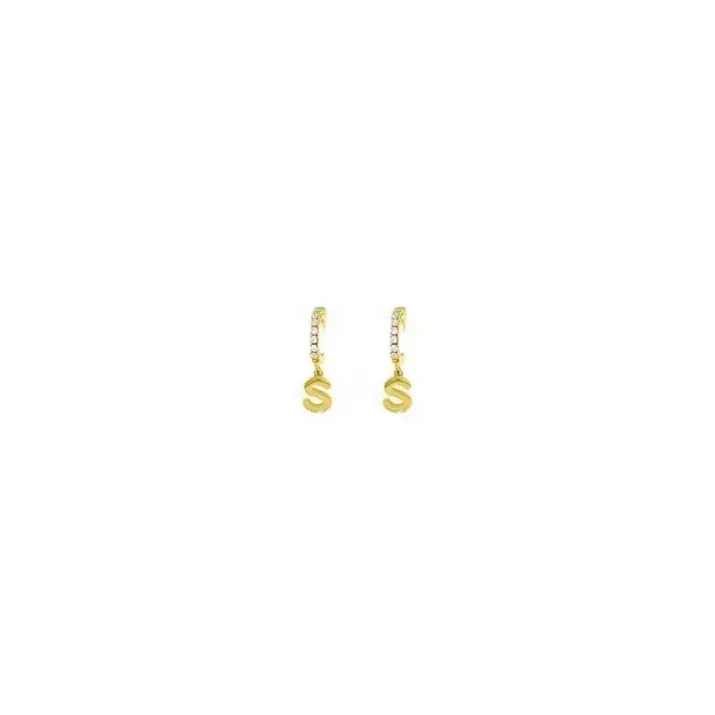 Orecchini Lettera S Oro Linea ABC MyLovly