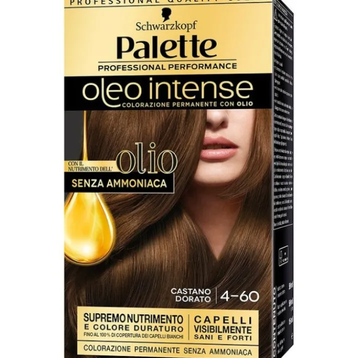 Palette Oleo Intense Colorazione Permanente 4-60 Castano Dorato Schwarzkopf 173g