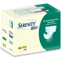 Pannolone Mutandina Extra Soft Dryt Serenity Taglia S 30 Pezzi