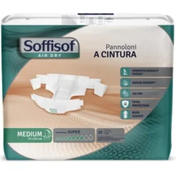 Pannoloni A Cintura Air Dry Super M Soffisof® 15 Pezzi