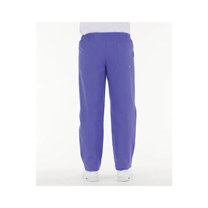PANTALONE COTONE AZZURRO S
