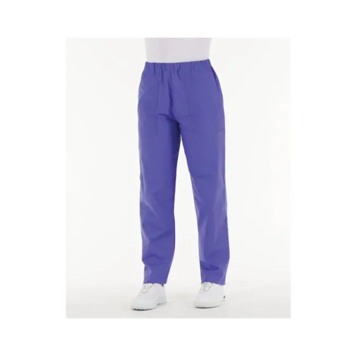 PANTALONE COTONE AZZURRO S