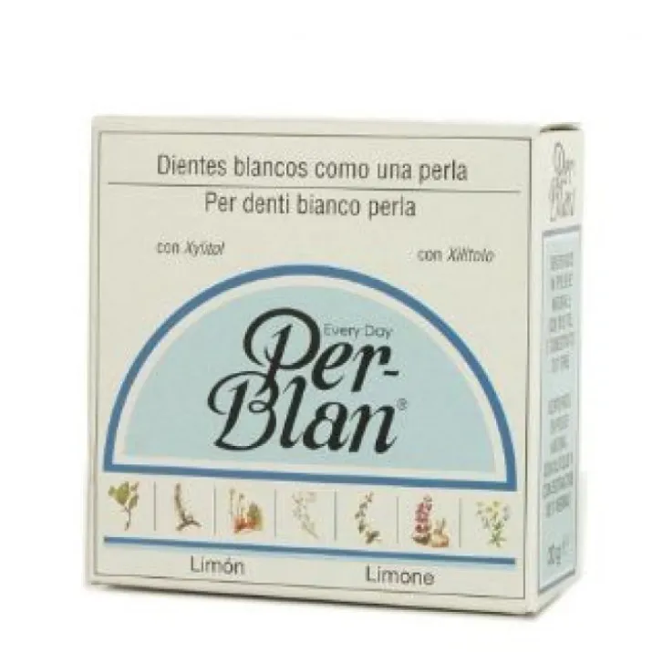 Perblan Dentifricio In Polvere Gusto Limone 30g