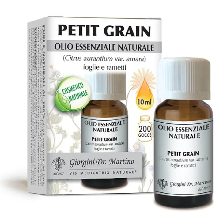 Petit Grain Olio Essenziale Naturale Dr.Giorgini 10ml