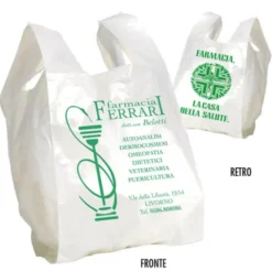 Pharma Bag Borsa Carta Colors CEF 22x10x17