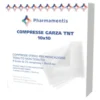 Pharmamentis Garza Compressa Sterile Monouso 10x10 cm, 100 Pezzi